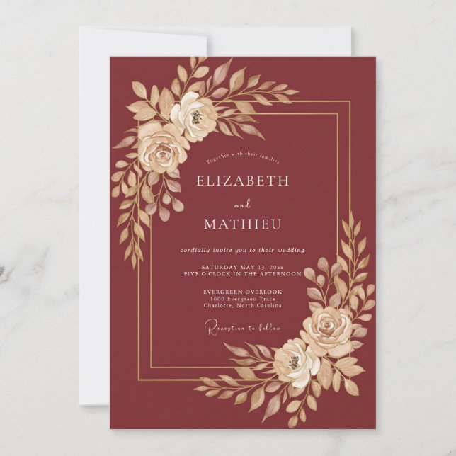 test invitation (Front)