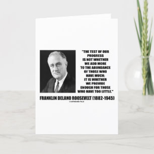 Test Of Our Progress Add Provide Enough Too Little Card