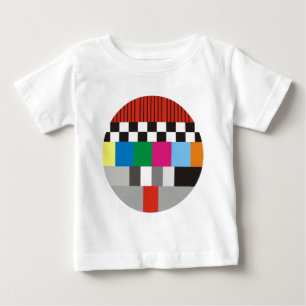 Test Pattern Design Baby T-Shirt