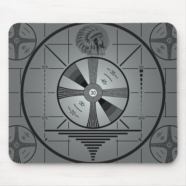 Test Pattern Mousepad (Front)