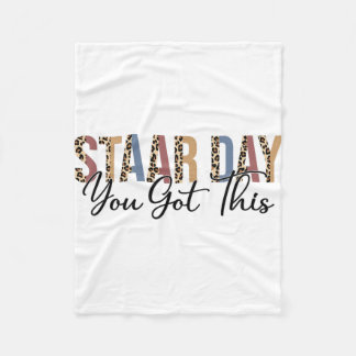 Test Staar Day Mode On Teacher Testing Ideas Schoo Fleece Blanket