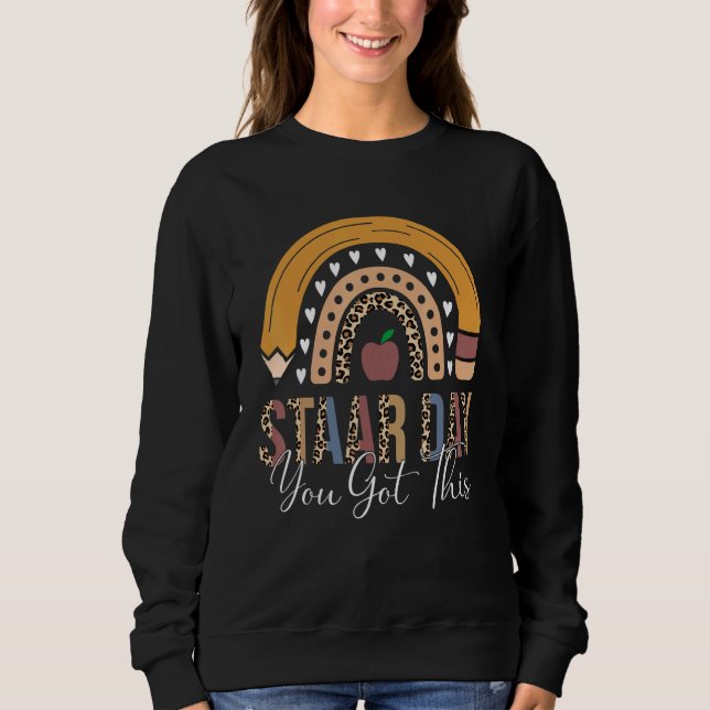 Test Staar Day Mode On Teacher Testing Ideas Schoo Sweatshirt (Front)