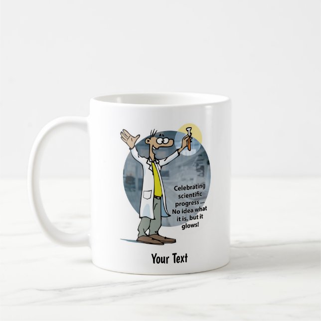 Test Tube Eureka Coffee Mug (Left)