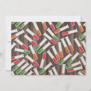 Test Tube Invitation