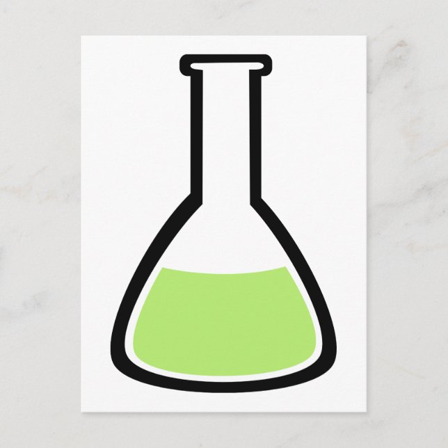 Test tube postcard (Front)