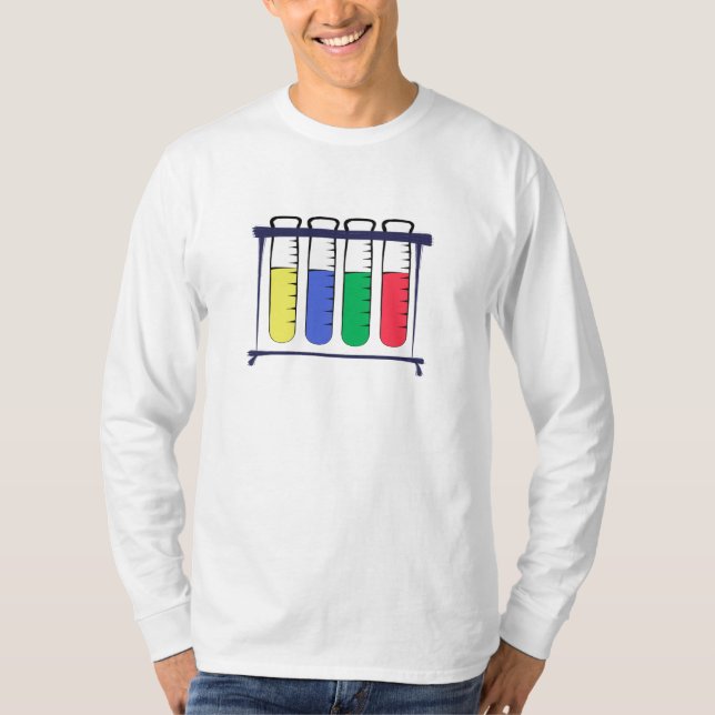 Test Tube Shelf T-Shirt (Front)