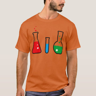 Test tubes chemistry T-Shirt