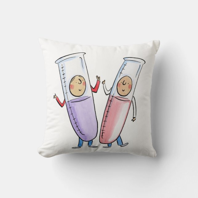 Test Tubes Cushion (Front)