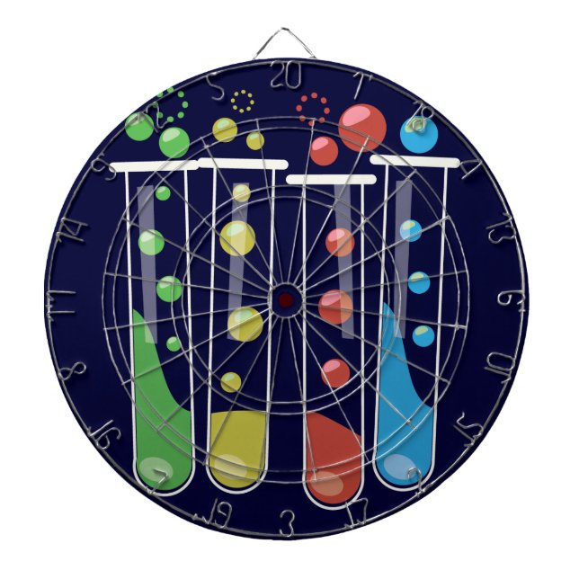 Test Tubes Dartboard (Front)