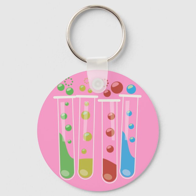 Test Tubes Key Ring (Front)