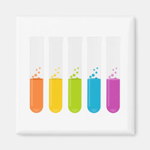 Test tubes magnet