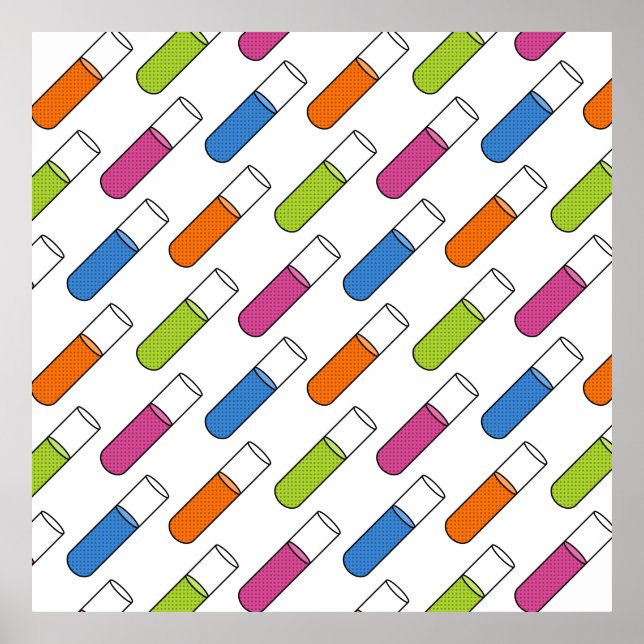 Test Tubes Poster (Front)
