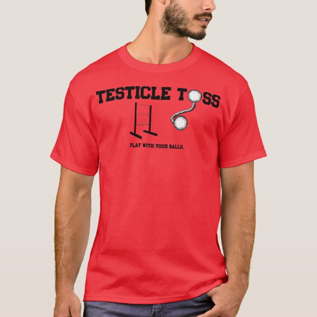 Testicle Toss T-Shirt (Front)