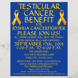 Testicular Cancer Benefit Flyer