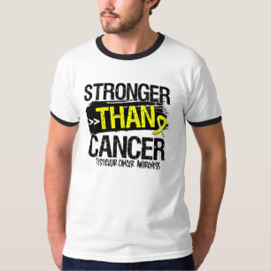 Testicular Cancer - Stronger Than Cancer T-Shirt