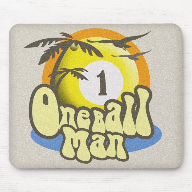 Testicular Cancer Survivor Humour Mouse Pad (Front)