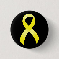 Testicular Cancer Yellow Ribbon