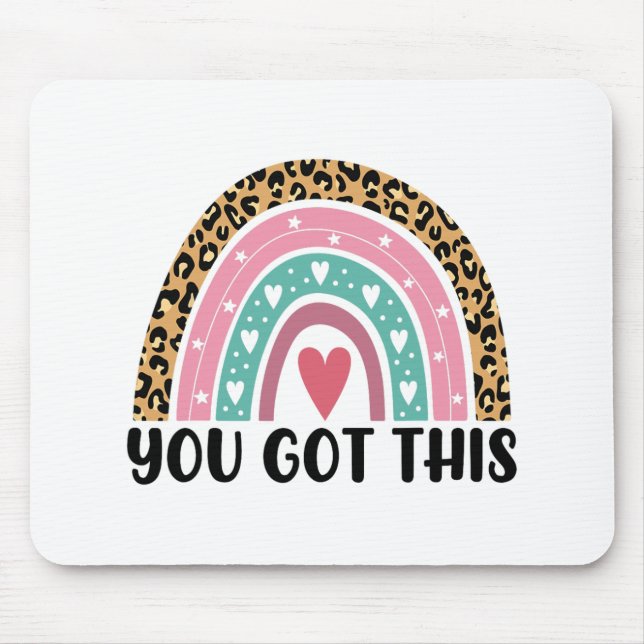 Testing Day Test Day For Teacher You Got This  Mouse Pad (Front)