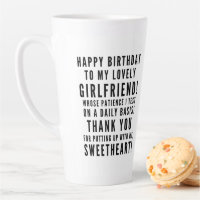 Testing girlfriends patience happy birthday