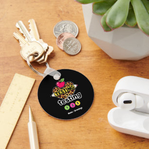 Testing Testing 123 Guide to Successful Test Day Key Ring