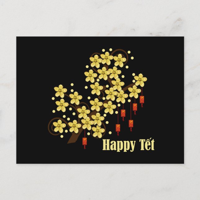 Tet Hoa Mai Postcard (Front)