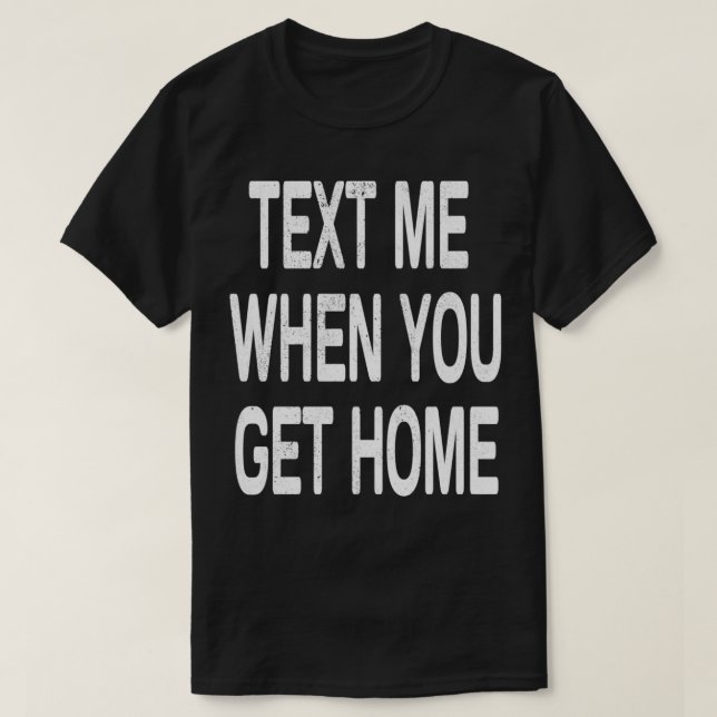Tet Me When You Get Home Vintage Pullover  (Design Front)