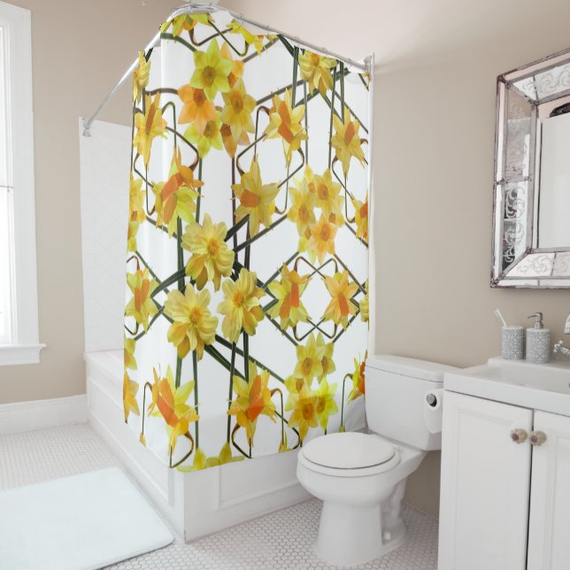Tête à tête shower curtain (In Situ)