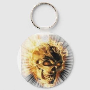 tete de mort key ring