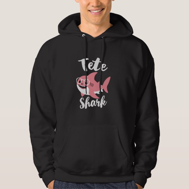Tete Shark Mother's Day Grandma Funny Hoodie (Front)