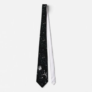 TETHERED ~ (an outer space design) ~ Tie