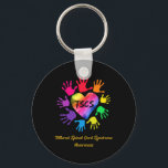 Tethered Spinal Cord Syndrome Awareness Hands Gift Key Ring<br><div class="desc">Tethered Spinal Cord Syndrome Awareness Hands Gift</div>