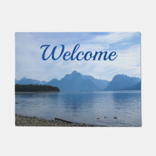 Teton Beauty Welcome Doormat