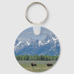 Teton Buffalo Keychain