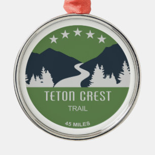 Teton Crest Trail Metal Tree Decoration