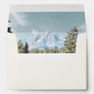 TETON NATIONAL PARK Mountain Destination Travel Envelope