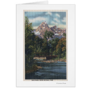 Teton National Park, WY - Twin Peaks View