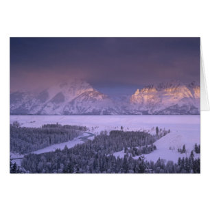 Teton Range from Snake River Overlook, Grand