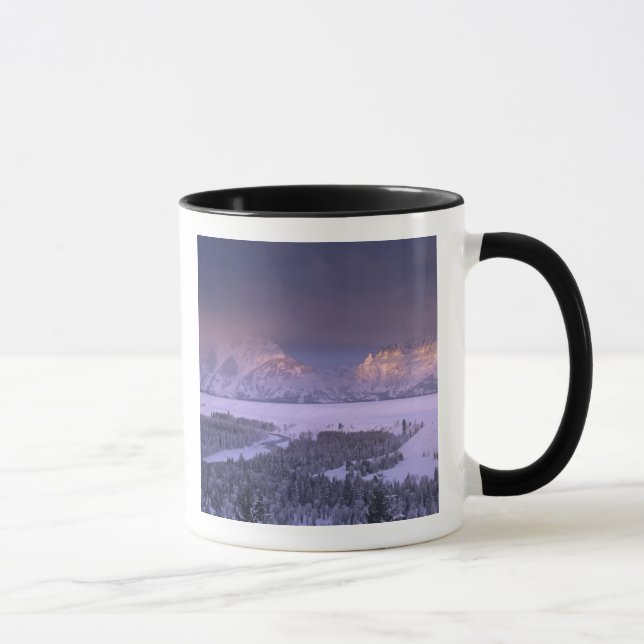 Teton Range from Snake River Overlook, Grand Mug (Right)