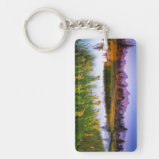 Teton Sunrise Key Ring (Front)