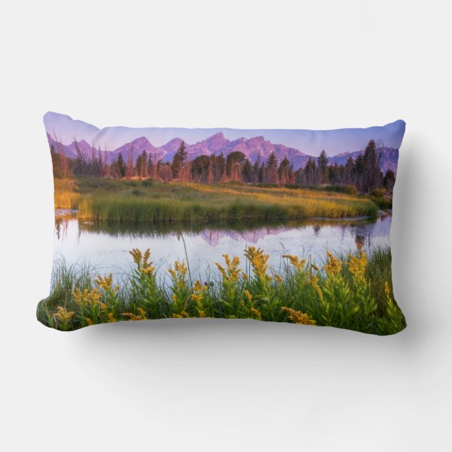 Teton Sunrise Lumbar Cushion (Front)