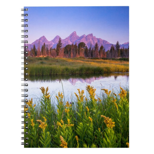 Teton Sunrise Notebook (Front)