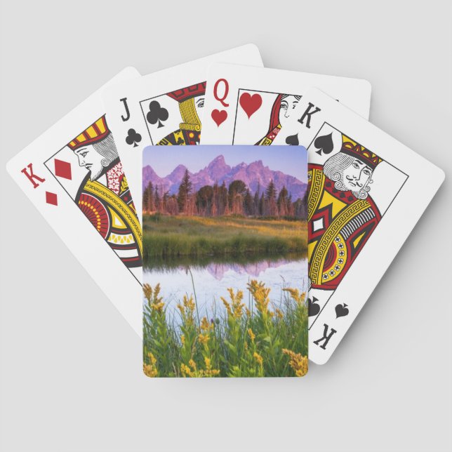 Teton Sunrise Playing Cards (Back)