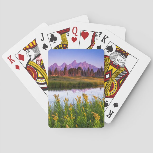 Teton Sunrise Playing Cards (Back)