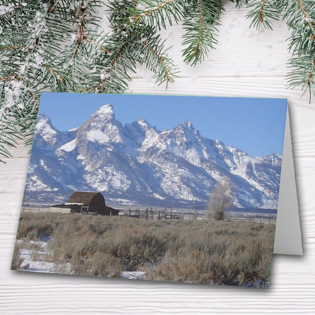 Teton Winter Christmas Card (Creator Uploaded)