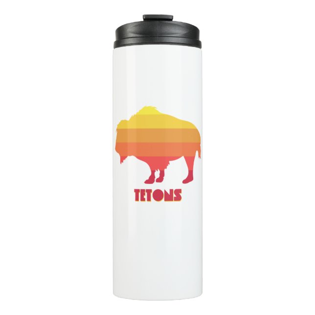 Tetons Bison Thermal Tumbler (Front)