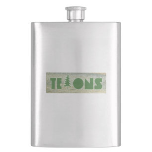 Tetons Hip Flask