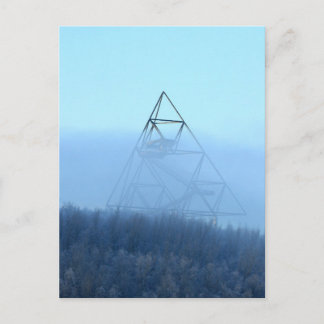 Tetraeder Postcard