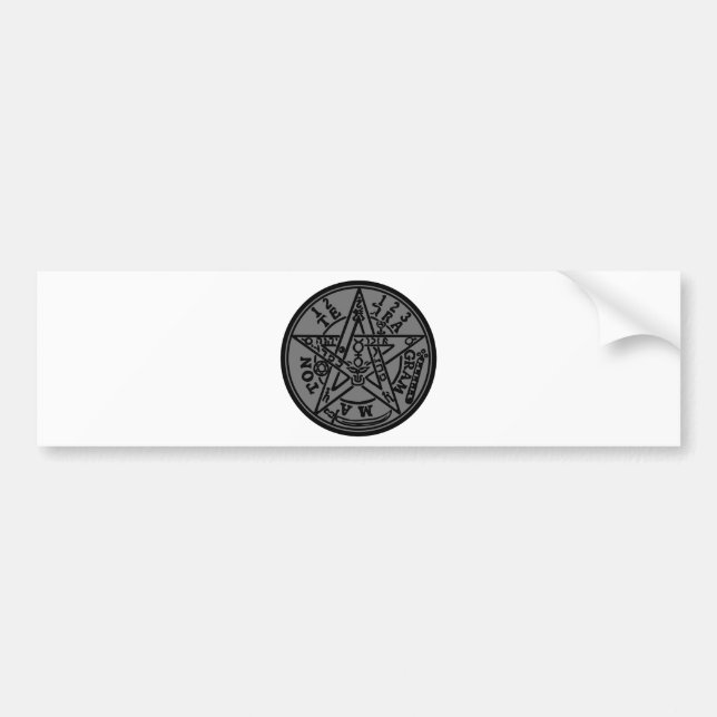 TETRAGRAMMATON BUMPER STICKER (Front)