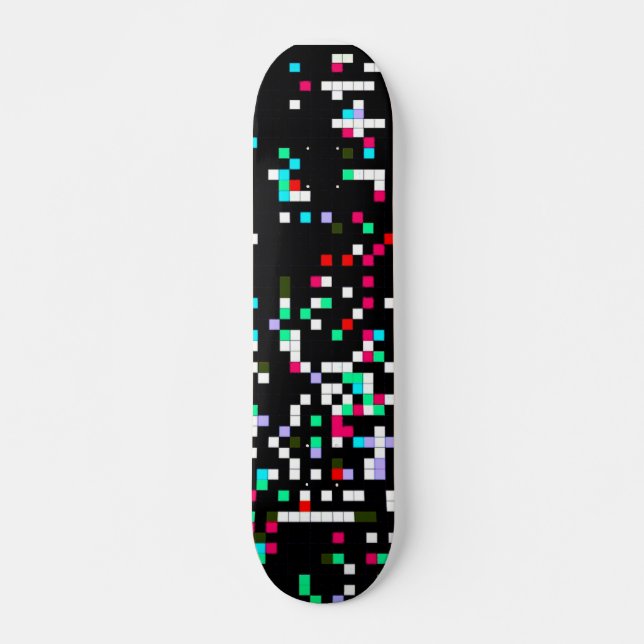 Tetris #1 skateboard (Front)