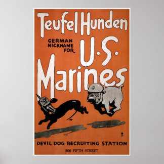 Teufel Hunden Poster